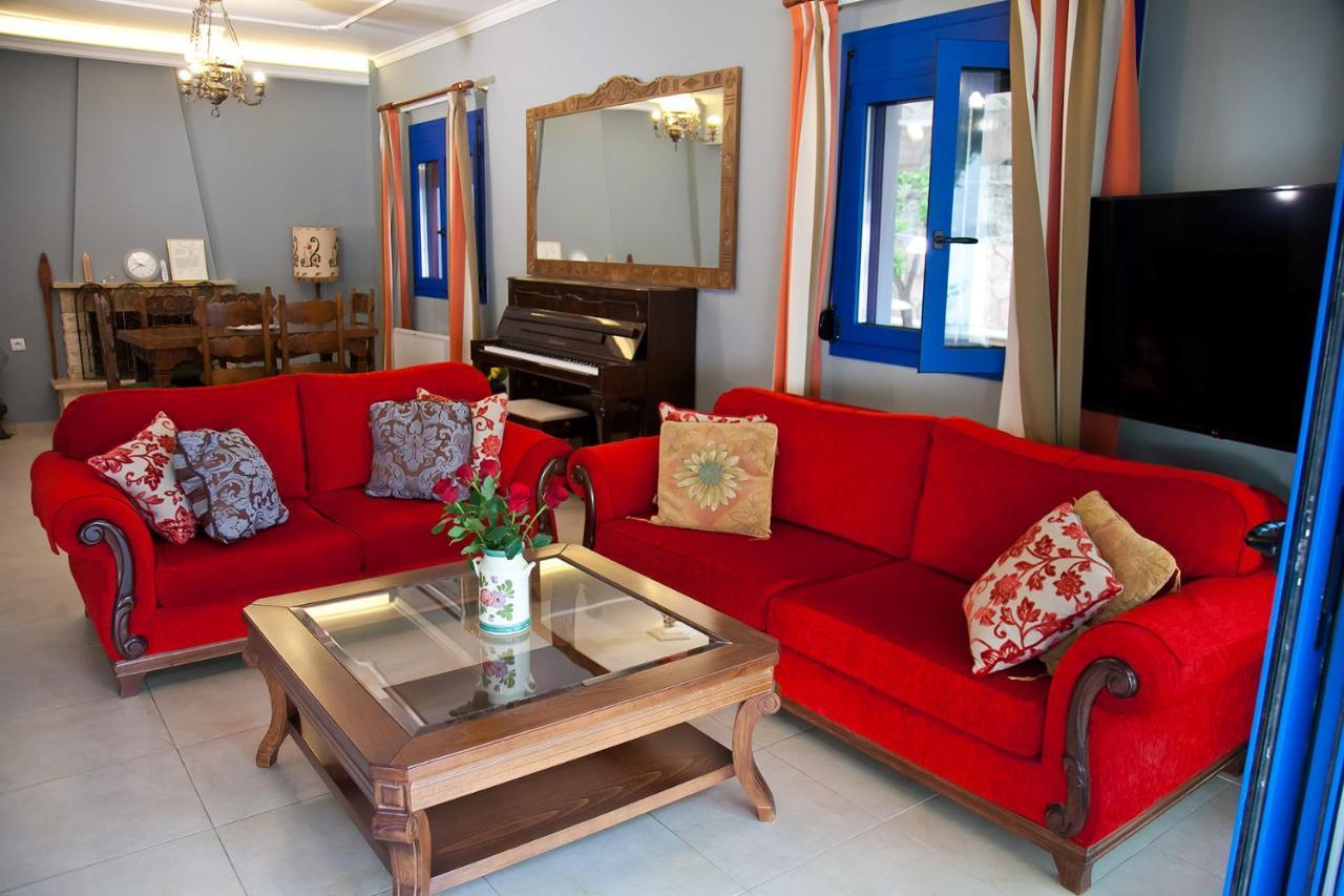 Villa Niki Plataria Bagian luar foto